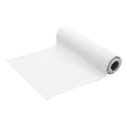Chemin de table blanc Coton 5m