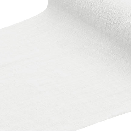 Nappe blanche en coton 2.4m