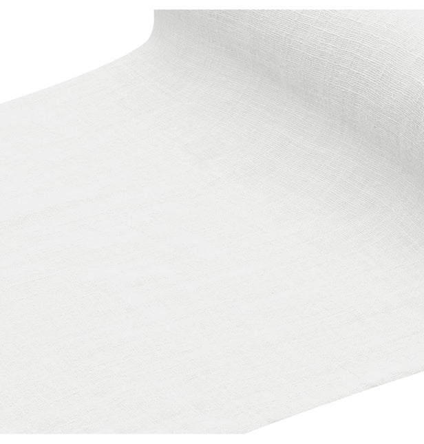 Nappe blanche en coton 2.4m