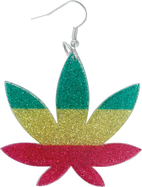 Wiet Oorbellen van Fiestas Guirca koop je bij Partywinkel