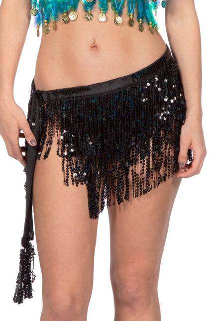 Wikkel Rok Dames Zwart van Wilbers & Wilbers koop je bij Partywinkel