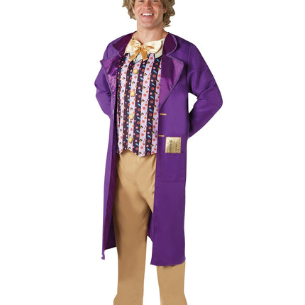 Costume Willy Wonka Homme violet