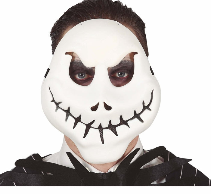 Witte Halloween Masker Spook van Fiestas Guirca koop je bij Partywinkel