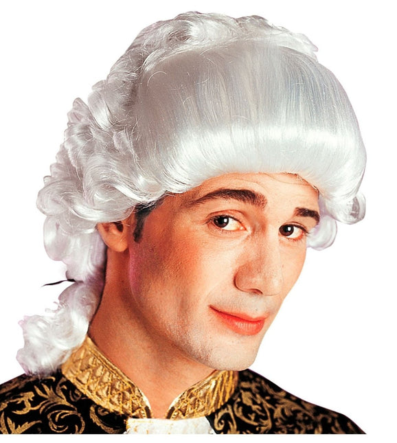 Witte Pruik Cavalier van Widmann koop je bij Partywinkel