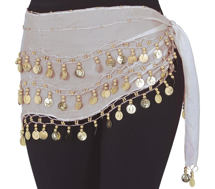 Witte Rok Buikdanseres 1,35m - Partywinkel - 8434077270110