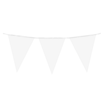Witte Slinger 10m - Partywinkel - 8716764235566