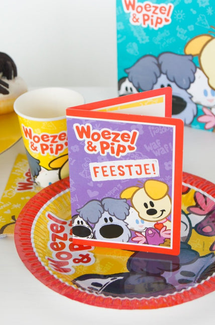 Woezel en Pip Uitnodigingen 8st van Folat koop je bij Partywinkel