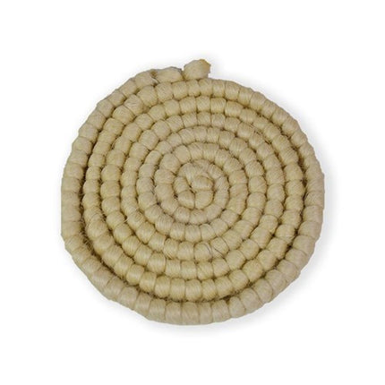 Crêpe de laine couleur naturelle/buffalo (100cm)