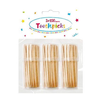 Wooden Products Wooden Toothpicks 450St van Procos koop je bij Partywinkel