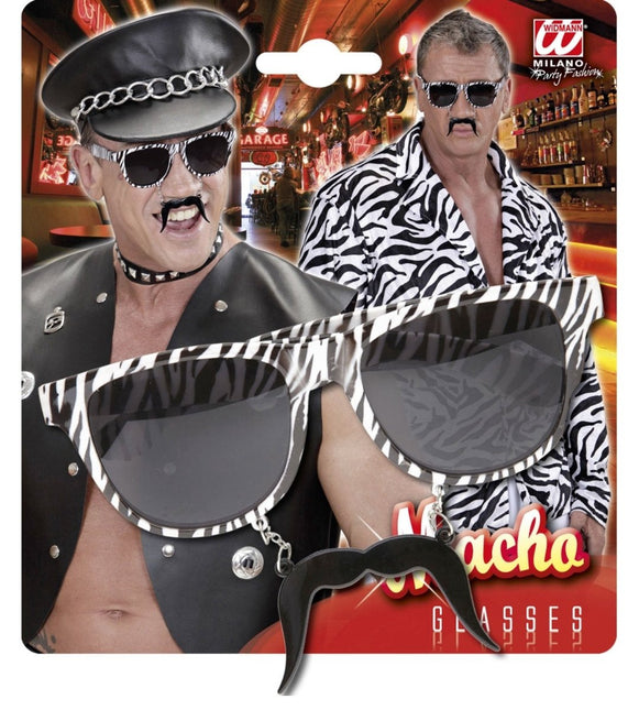 Zebra Bril van Widmann koop je bij Partywinkel