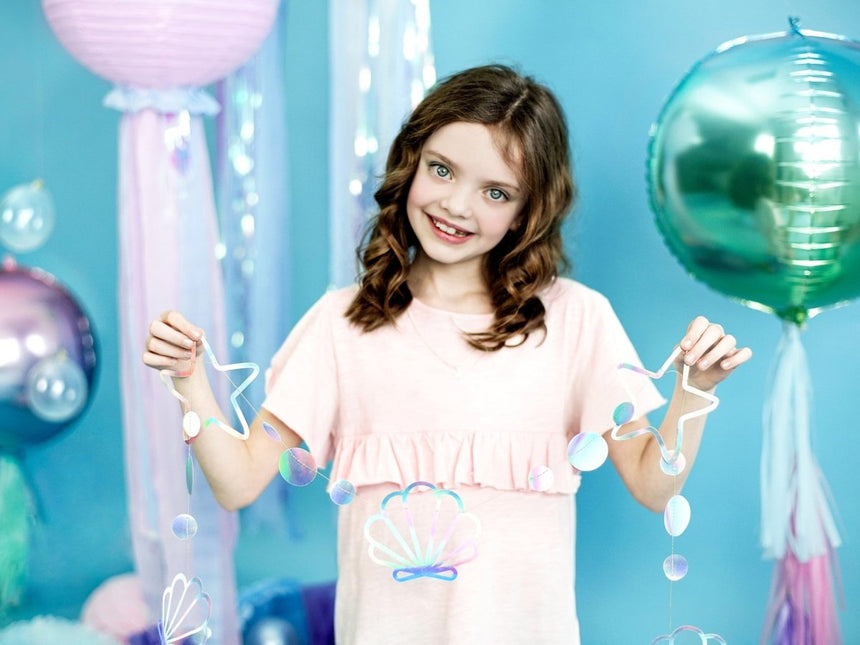 Zeemeermin Slingers 1,65m van Partydeco koop je bij Partywinkel