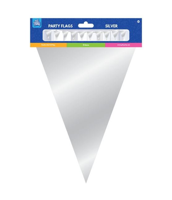 Zilver Slinger Metallic 10m van Paper Dreams koop je bij Partywinkel