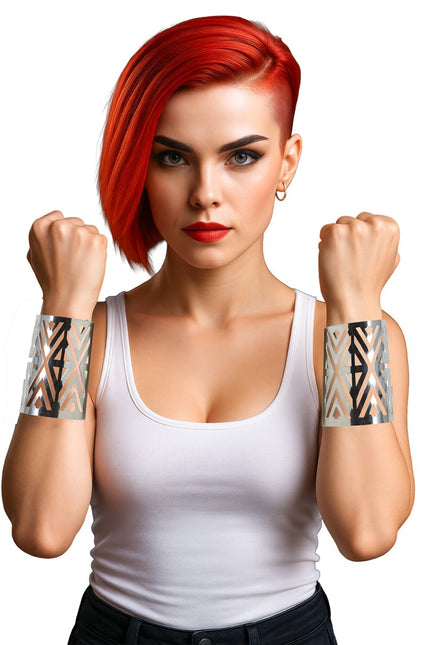 Zilveren Armband 2st van Fiestas Guirca koop je bij Partywinkel