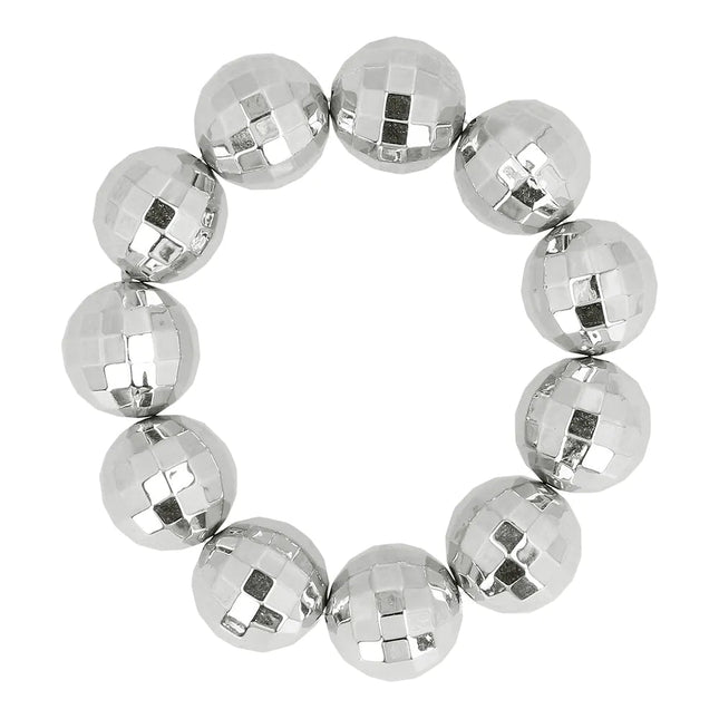 Zilveren Armband Discobal - Partywinkel - 8712026644169