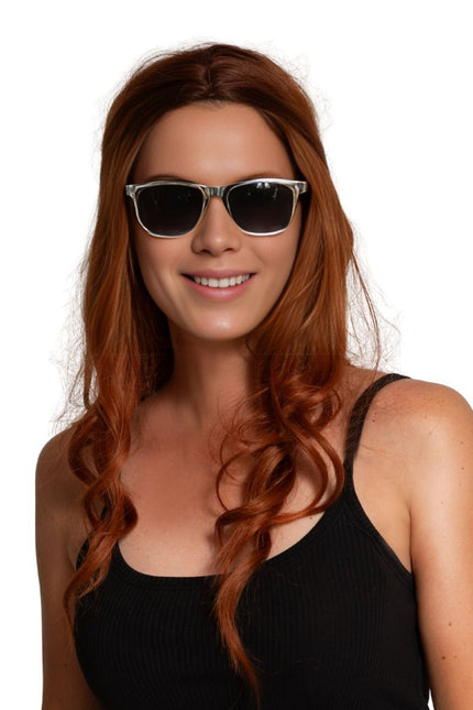 Zilveren Bril Metalic van Partychimp koop je bij Partywinkel