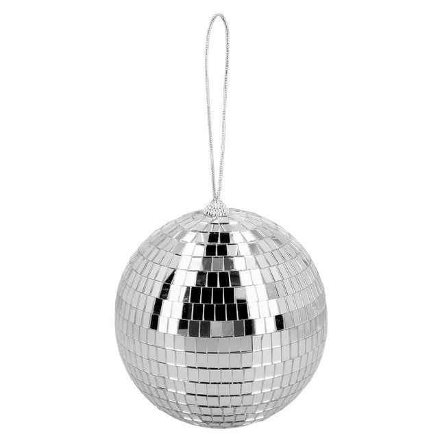 Zilveren Discobal 15cm - Partywinkel - 8712026007728