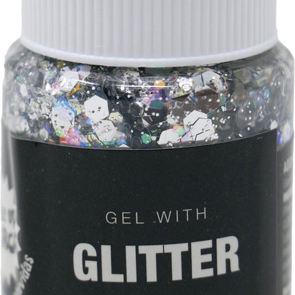 Zilveren Glitter Gel van Fiestas Guirca koop je bij Partywinkel