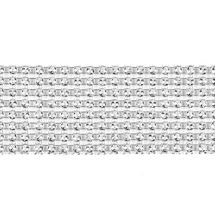 Zilveren Glitter Rol 9m van Partydeco koop je bij Partywinkel