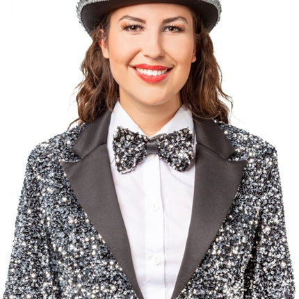 Zilveren Glitterhoed van Orlob koop je bij Partywinkel