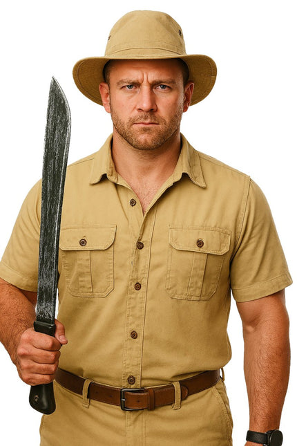 Zilveren Nep Machete 68cm van Fiestas Guirca koop je bij Partywinkel