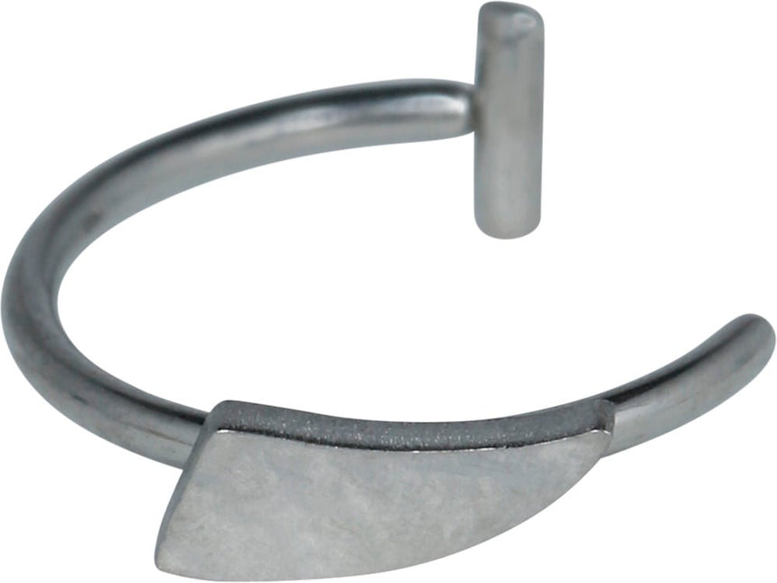Zilveren Nep Piercing Gothic 2st van Fiestas Guirca koop je bij Partywinkel