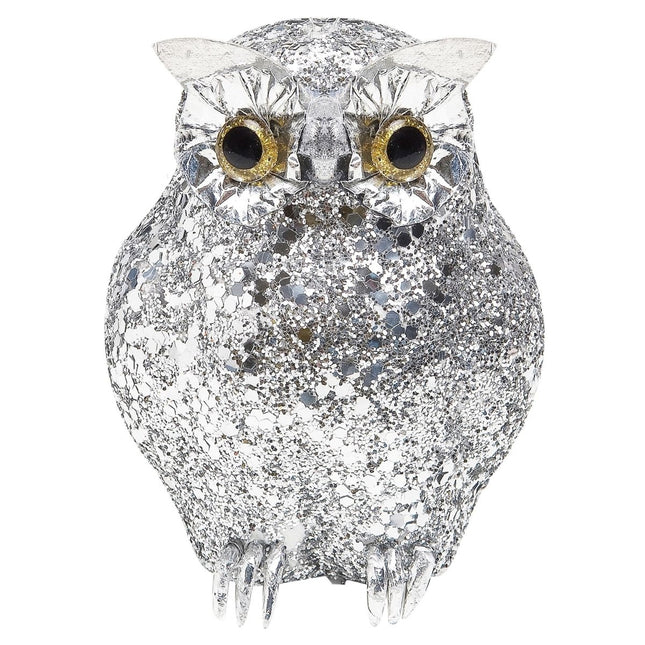 Zilveren Nep Uil 10,5cm van Widmann koop je bij Partywinkel