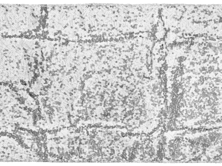 Zilveren Tafelloper 5m van Partydeco koop je bij Partywinkel