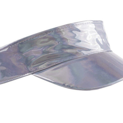Zilveren Zonneklep Metallic van Wilbers & Wilbers koop je bij Partywinkel