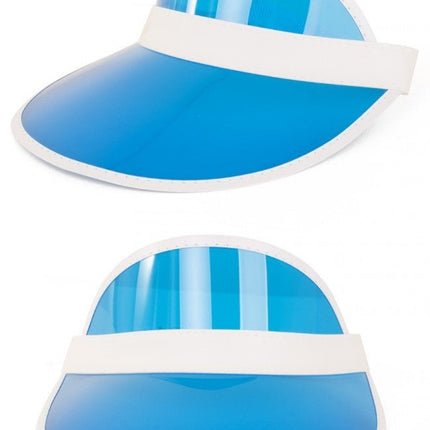 Zonneklep Blauw van PartyXplosion koop je bij Partywinkel