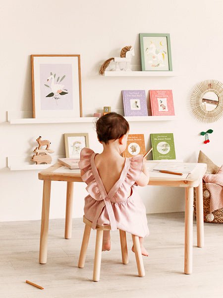 Zwaan Tekenboek met Poster Roze 21 x 30cm van Partydeco koop je bij Partywinkel