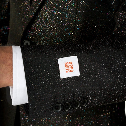 Zwart Pak Glitter van OppoSuits koop je bij Partywinkel