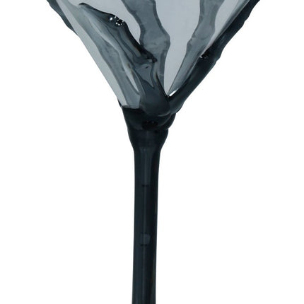 Zwart Wijnglas Hand 18cm van Fiestas Guirca koop je bij Partywinkel