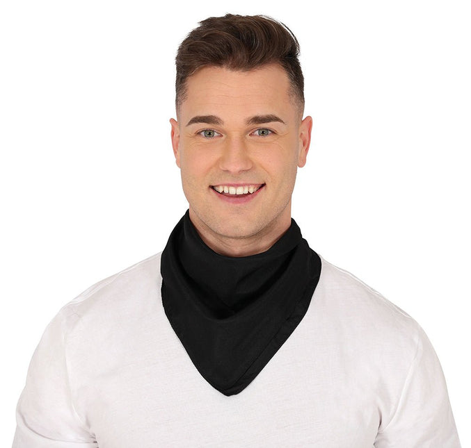 Zwarte Bandana 54cm - Partywinkel - 8434077270349