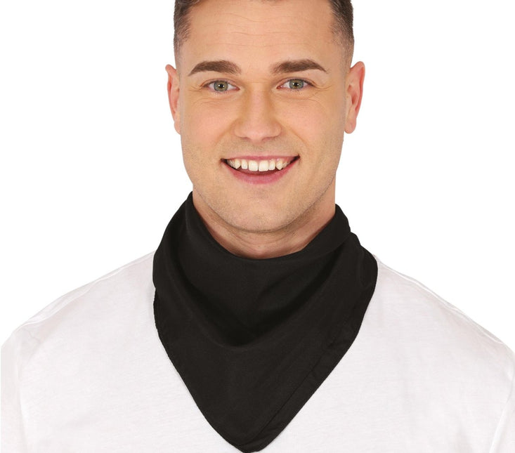 Zwarte Bandana 54cm - Partywinkel - 8434077270349
