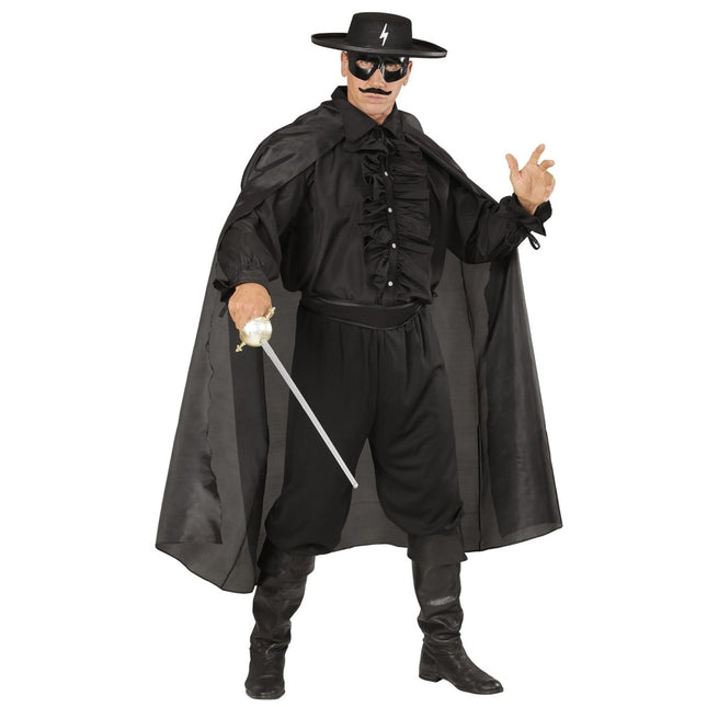 Zwarte Blouse Heren van Widmann koop je bij Partywinkel