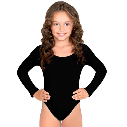 Zwarte Body Suit Kind van Widmann koop je bij Partywinkel