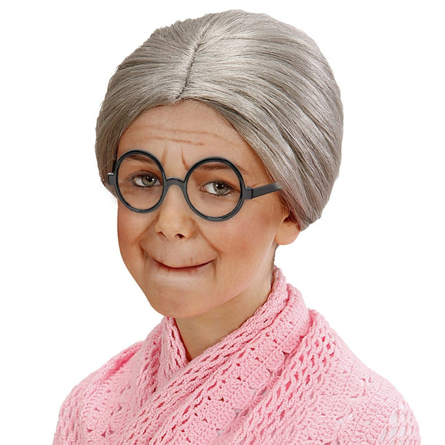 Zwarte Bril van Widmann koop je bij Partywinkel