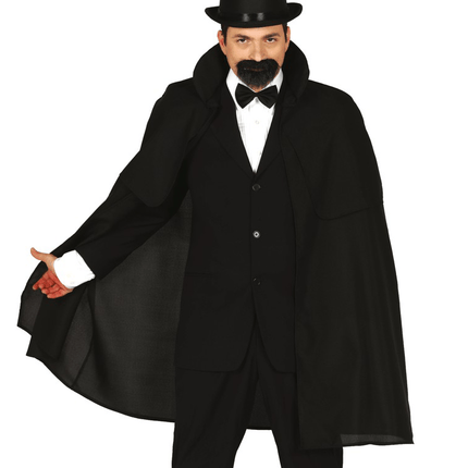 Zwarte Cape 1m van Fiestas Guirca koop je bij Partywinkel