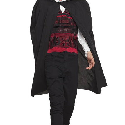 Zwarte Cape Kind 1,15m van Boland koop je bij Partywinkel