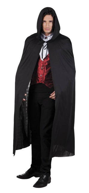 Zwarte Cape Vampier 1,8m van Boland koop je bij Partywinkel