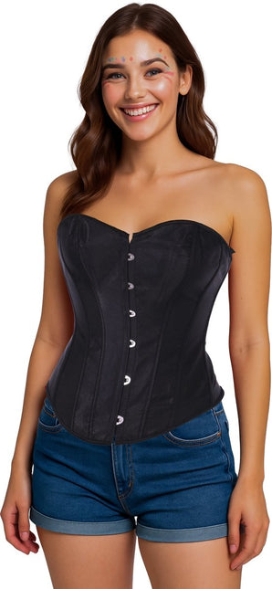 Zwarte Corset Dames van Fiestas Guirca koop je bij Partywinkel