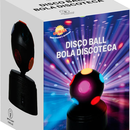 Zwarte Discobal 12cm van Fiestas Guirca koop je bij Partywinkel