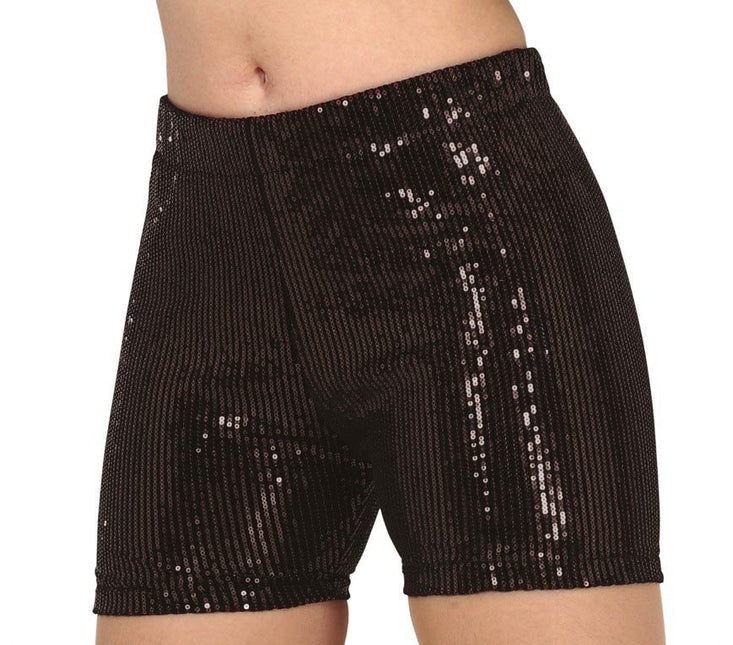 Zwarte Glitter Broek L van Fiestas Guirca koop je bij Partywinkel