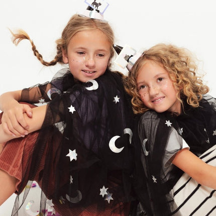 Zwarte Halloween Cape van Partydeco koop je bij Partywinkel