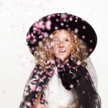 Zwarte Halloween Cape van Partydeco koop je bij Partywinkel