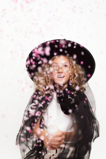 Zwarte Halloween Cape van Partydeco koop je bij Partywinkel