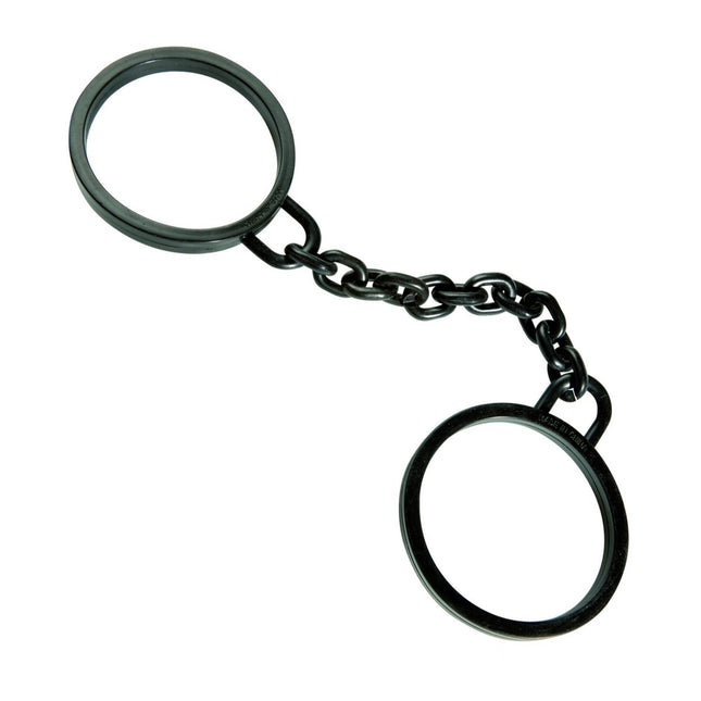 Zwarte Handboeien Rubber van Widmann koop je bij Partywinkel