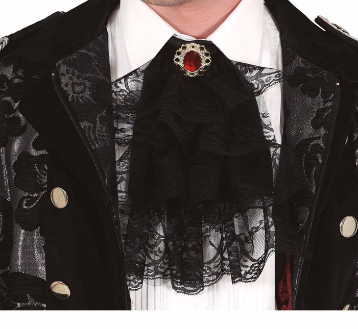 Zwarte Kraag Kant van Fiestas Guirca koop je bij Partywinkel