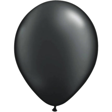 Zwarte Metallic Ballonnen 30cm - 10 stuks van Folat koop je bij Partywinkel
