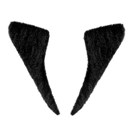 Zwarte Nep Bakkebaarden 2 delig van Widmann koop je bij Partywinkel